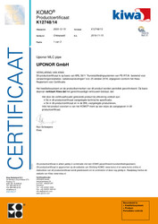 UPONOR CER MLC PIP MECH KOMO K12748-14 NL NL